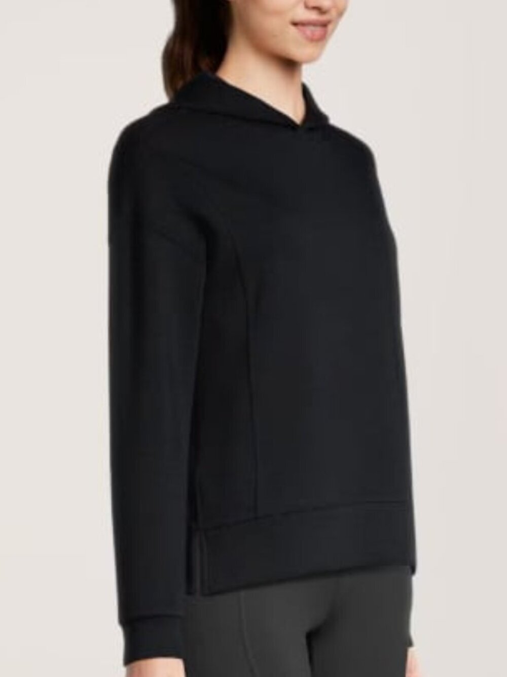 Shambhala Black Scuba Hoodie